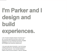 Tablet Screenshot of parkerhenderson.com